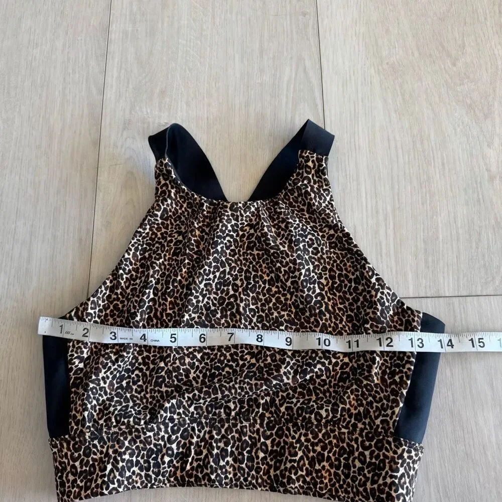 Varley - Sherman Bra Classic Leopard size s